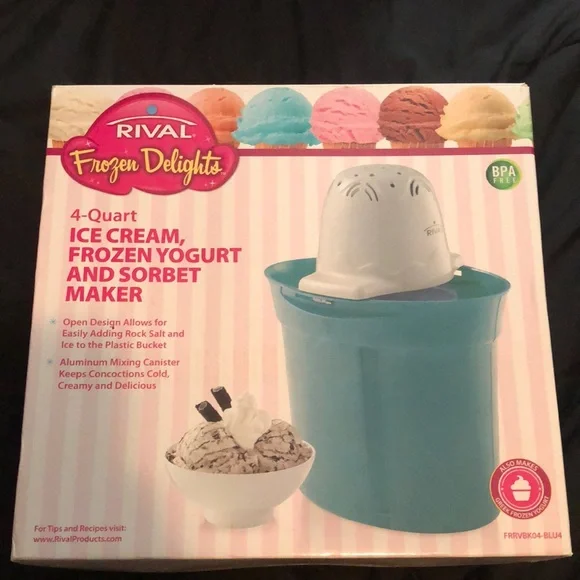 Ive cream maker, never used